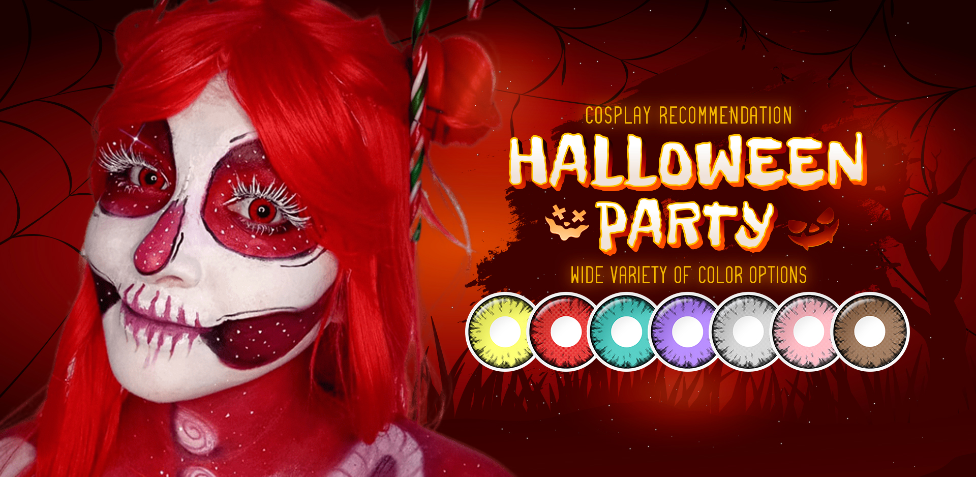 Cosplay Contact Lens Display
