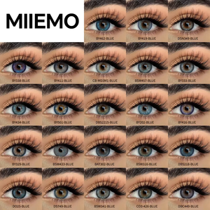 OEM Private Label Three Tone Colored Contact Lenses 38% Water Content