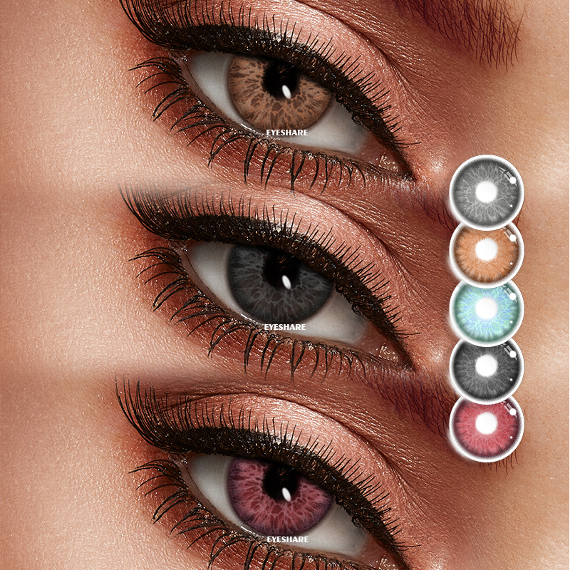 High Quality Soft Color Contact Lenses Fresh Fancy Design Wholesale Customization