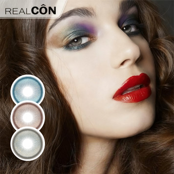 Coral Crystal Collection Colored Contact Lenses