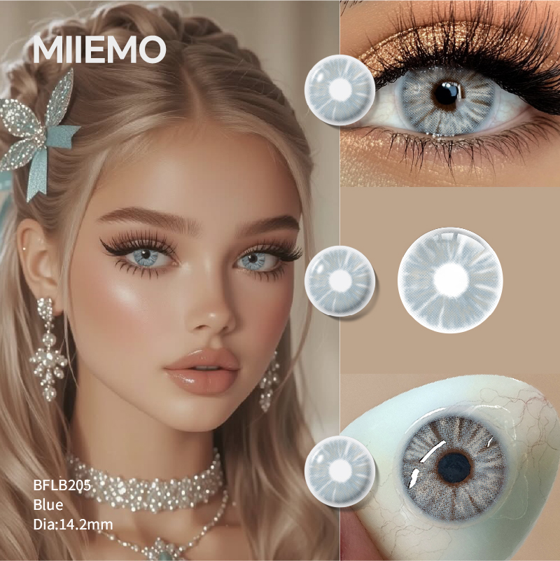 DSC Factory Half Year Disposable Soft HEMA Three Tone ISO 13485 Certified Dream Color Style Korean Design Safe Contact Lenses