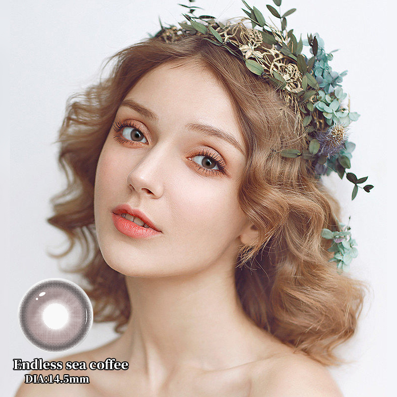 Any Color Contact Lenses 14.2-14.5mm Yearly Soft HEMA Discount Low Price Wholesale Hot Sale Beauty Enhancement