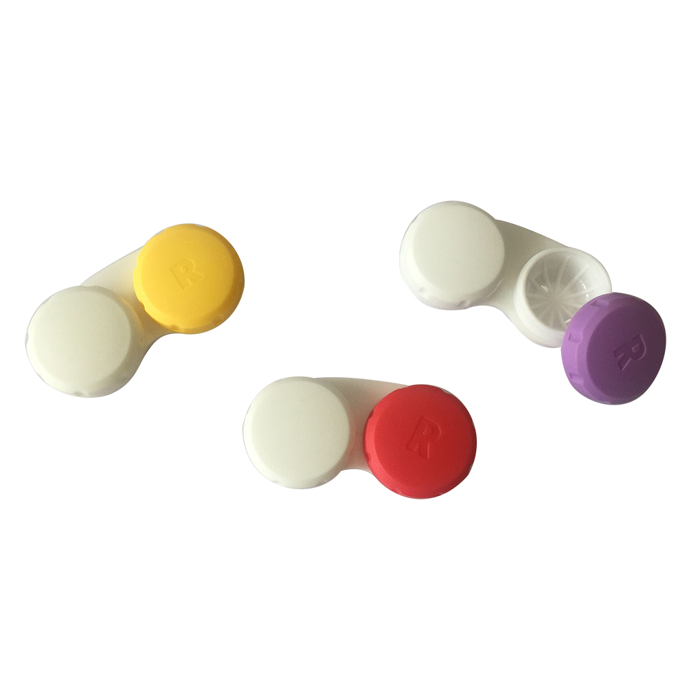 SL-295 Eyekan Factory Custom Colorful Cheap Contact Lens Accessories Plastic Wholesale Eye Contact Lens Box