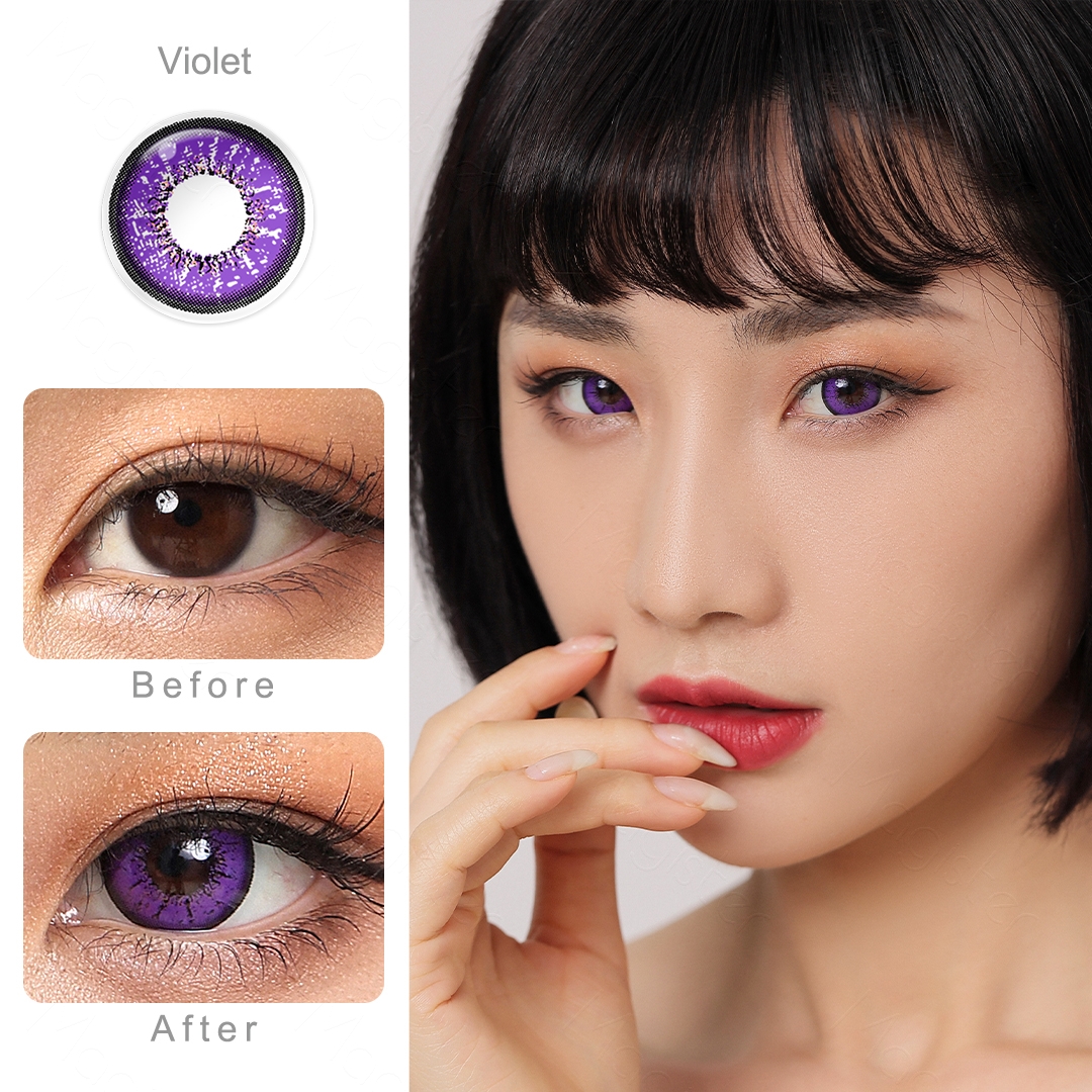 Violet Color Contact Lens