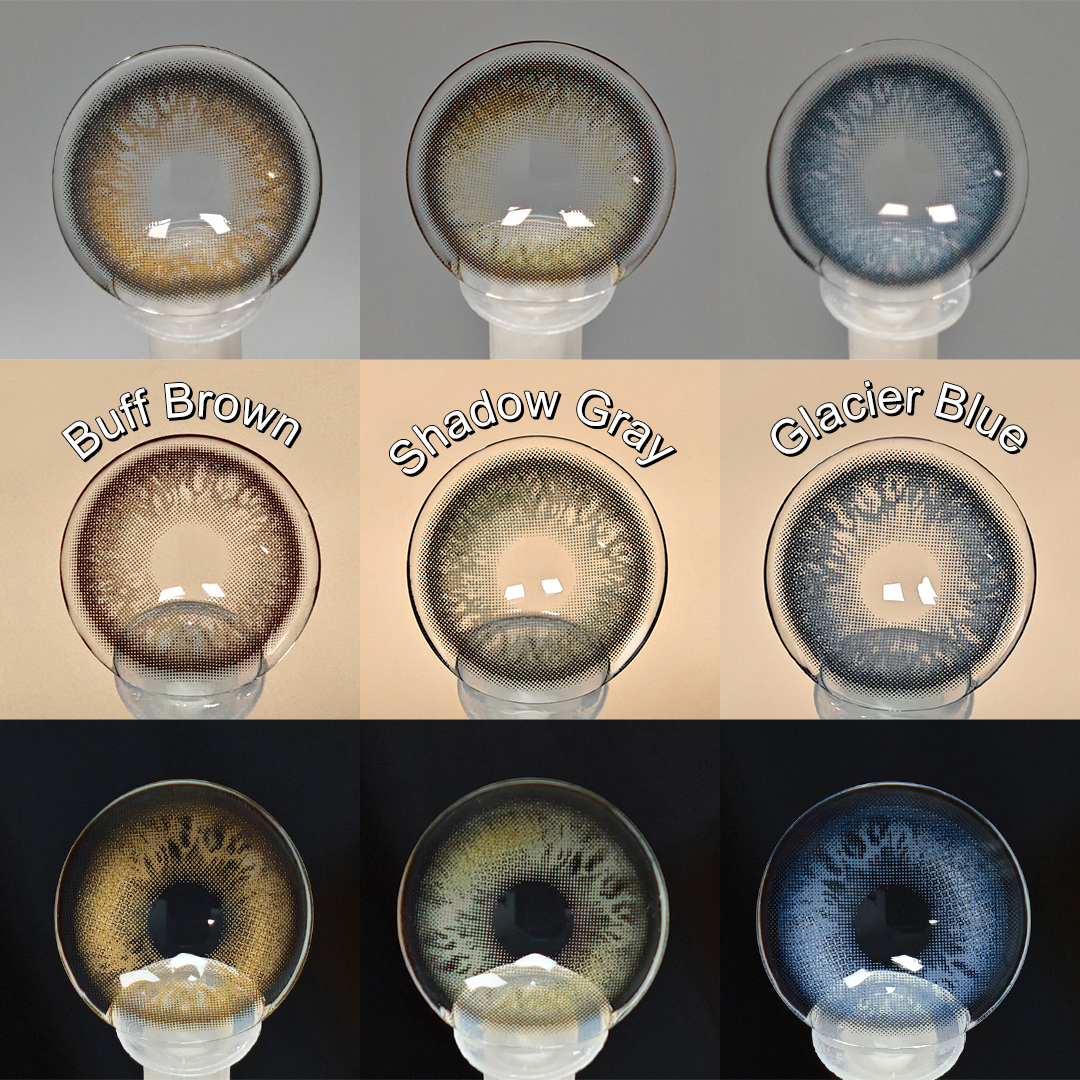 Free Shipping Magister Colored Contacts Blush 14.2mm Soft HEMA Cosmetic Contact Lenses Big Eyes Makeup Wholesale Eye Color Lens