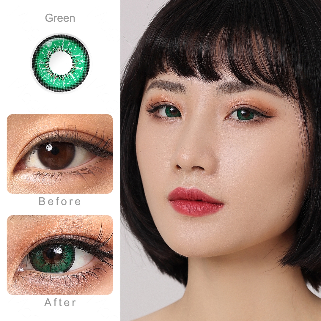 Green Color Contact Lens