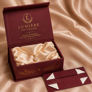 Premium Customized Gold Foil logo Maroon Color Printing Jewellery Jewelry Folding Magnetic Gift Box with Silk Satin Insert