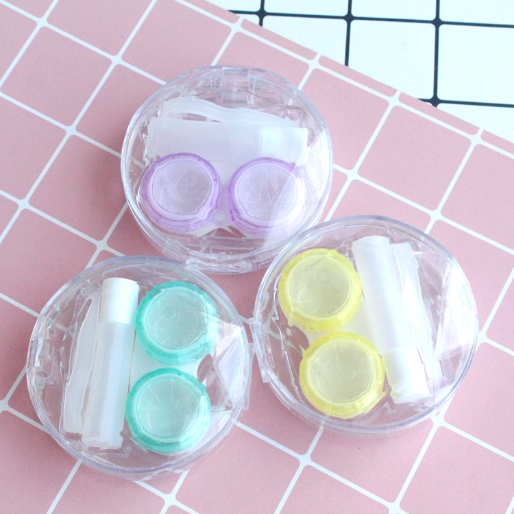 New Design High Quality Colorful Contact Lens Round Fashion Contact Lenses Cases Box