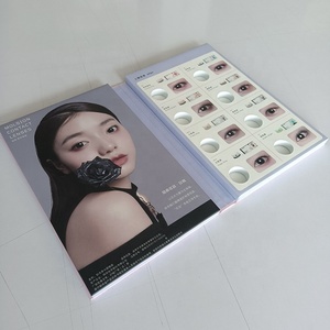Factory Customized Luxury Eye Shadow and Contact Lens Packaging Box