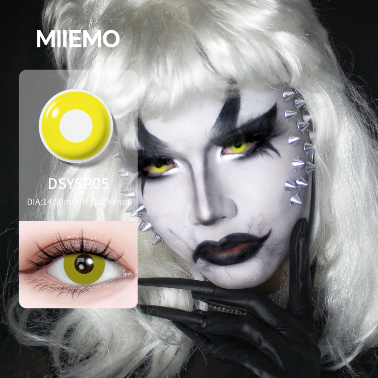 Factory - Supplied Crazy Colored Contact Lenses for Unforgettable Cosplay and Halloween