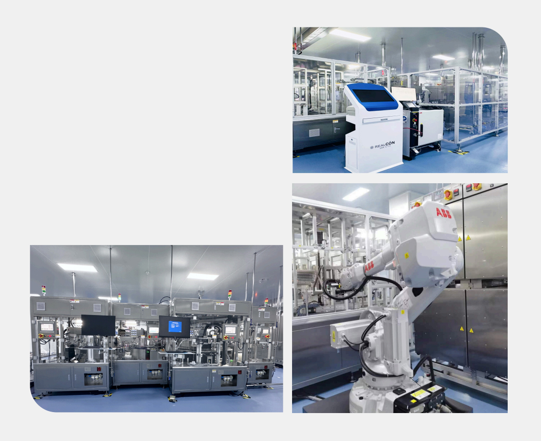 Chroma Lens Technology Co., Ltd. automated manufacturing cleanroom