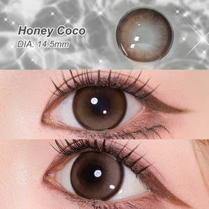 Free Shipping Magister Colored Contact Lenses Free Case Soft HEMA Material