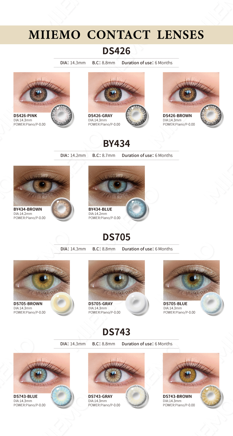 Color Contact Lenses Display 20