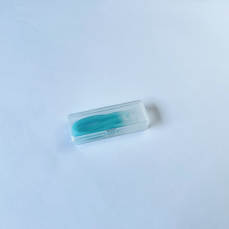 Koncci Chinese Factory Produce Colorful Silicone White Case for Contact Lenses Silicone Contact Lens Tweezers A-702