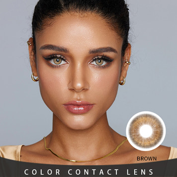Chroma Lens Scorching Ember Color Contact Lens