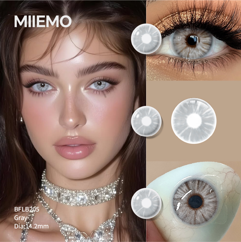 DSC Factory Half Year Disposable Soft HEMA Three Tone ISO 13485 Certified Dream Color Style Korean Design Safe Contact Lenses
