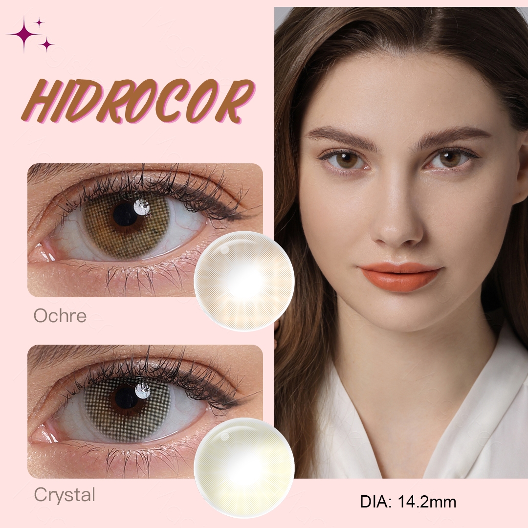 Free Shipping Freshgo 3 Tone Colored Contact Lenses Natural Colored Contacts Eye Contact Lenses Lentes De Contacto De Color