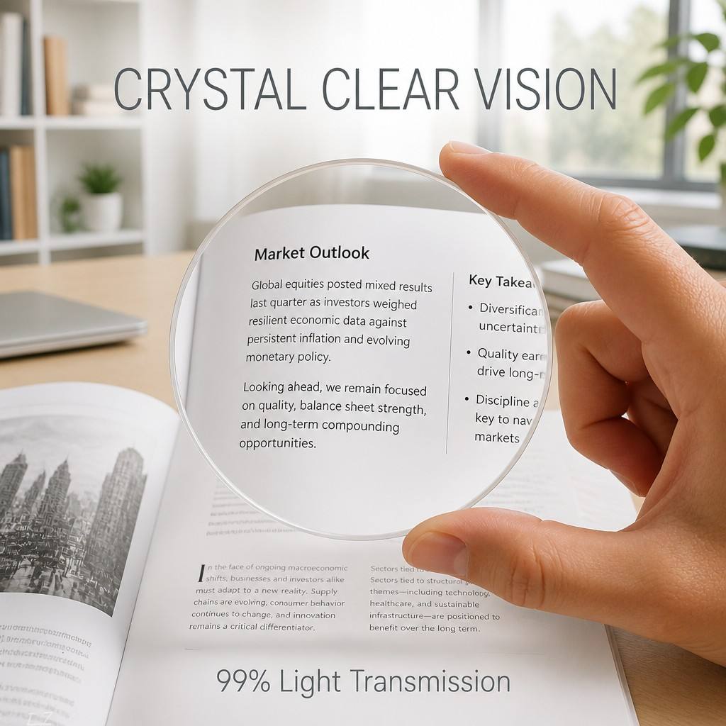 Wholesale 1.56 Hard Coated Lenses HC Resin Lens Factory Direct Supply for Southeast Asia Middle East Market