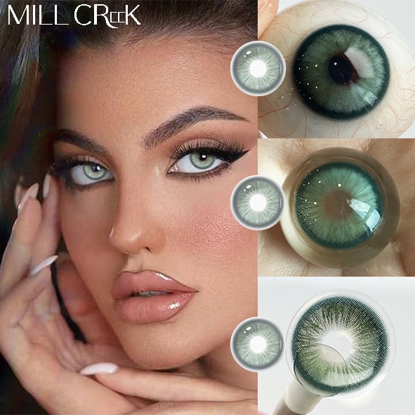 Wholesale Colored Contact Lenses Soft Natural Korean Style Eye Lenses Haipurecon Beautiful Big Eyes Makeup Fashion Beauty