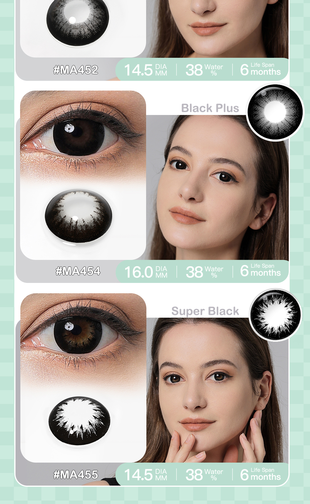 Magister Color Contact Lens Showcase 3