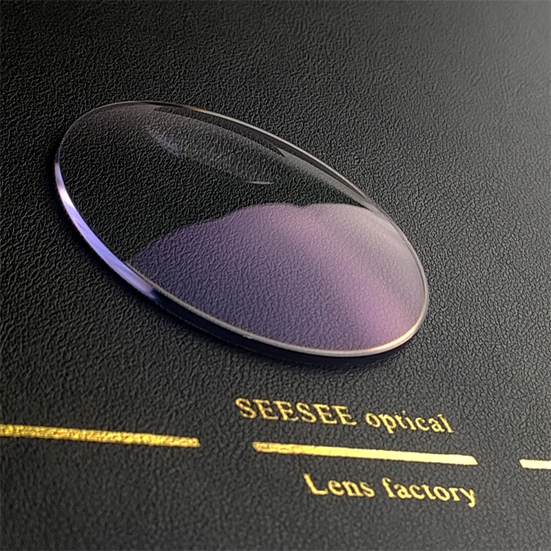 1.56 Invisible Anti Blue Ray Hard Contact Lens hc Hmc Round Top Bifocal Ophthalmic Bluelight Optical Lenses