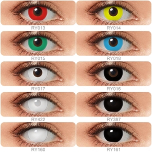 Free Shipping Pseyeche Halloween Contacts Crazy Sharingan Eye Lens Anime Cosplay Contact Lenses