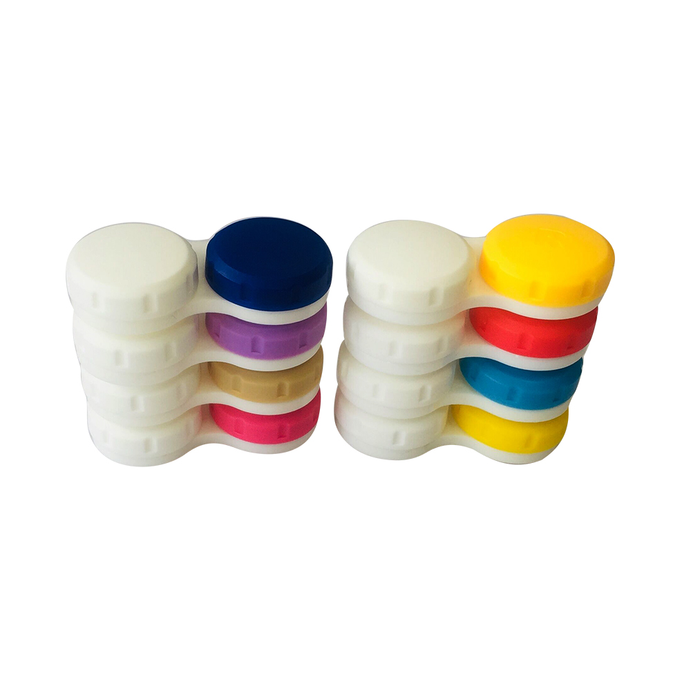 SL-295 Eyekan Factory Custom Colorful Cheap Contact Lens Accessories Plastic Wholesale Eye Contact Lens Box