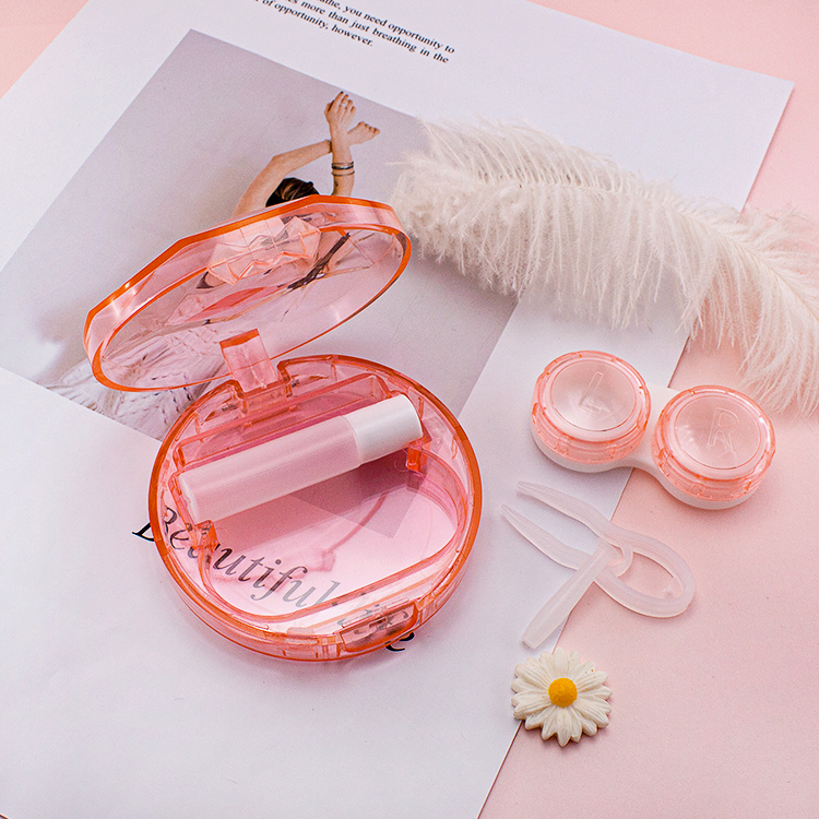 Cosmetic Colored Contact Lenses in Plastic Cardboard Packaging Box Made in China (JIA)