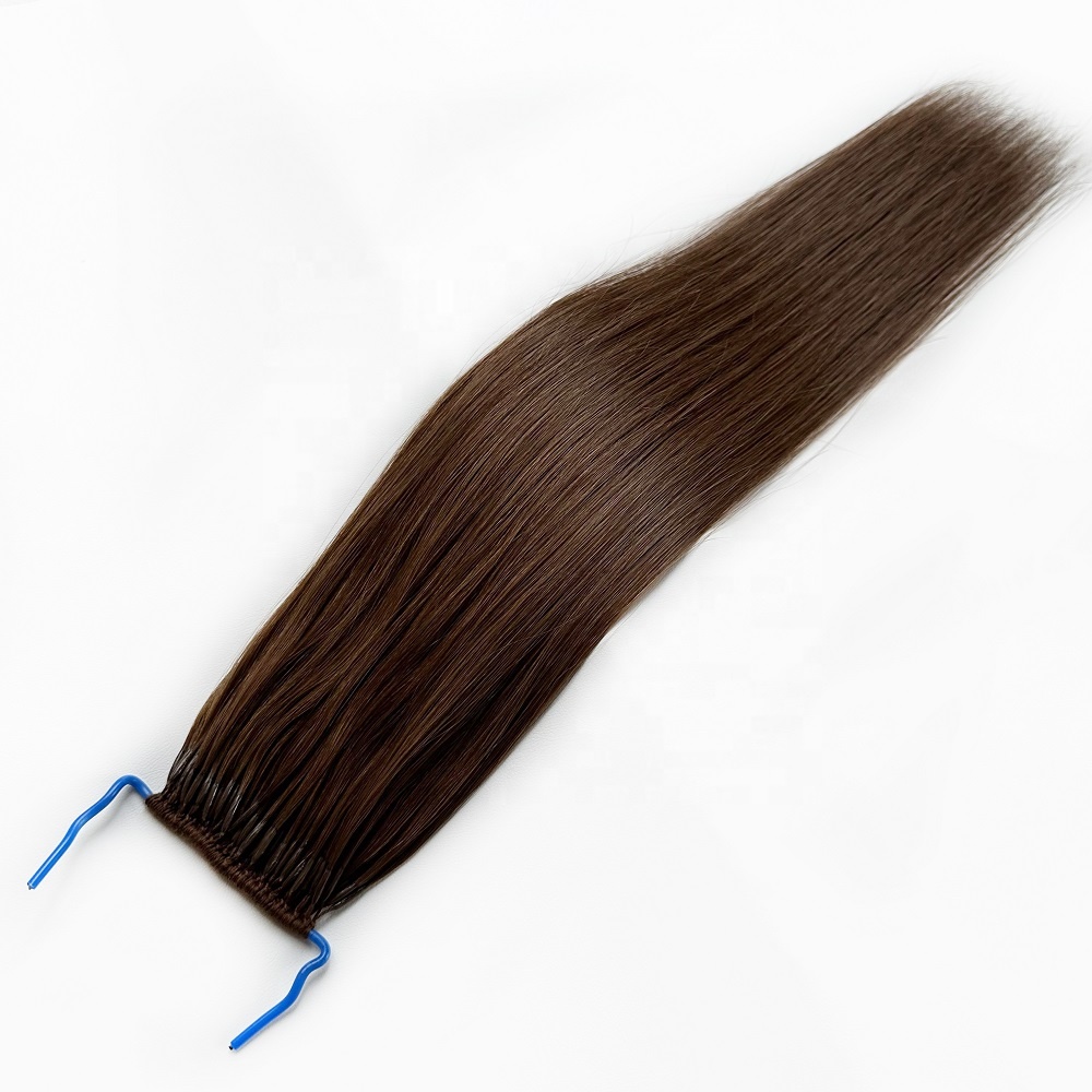 Best Selling Korean Braids Gray Color Chinese Vrigin Human Hair Extensions