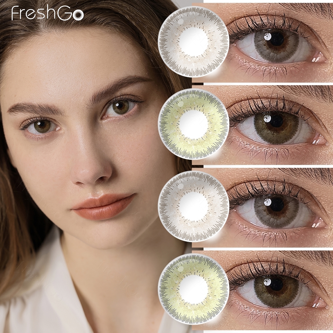 OEM Customized Package Contact Lenses Dahab Colored Contact Lenses Wholesale Lentilles De Contact Color Eye Contacts