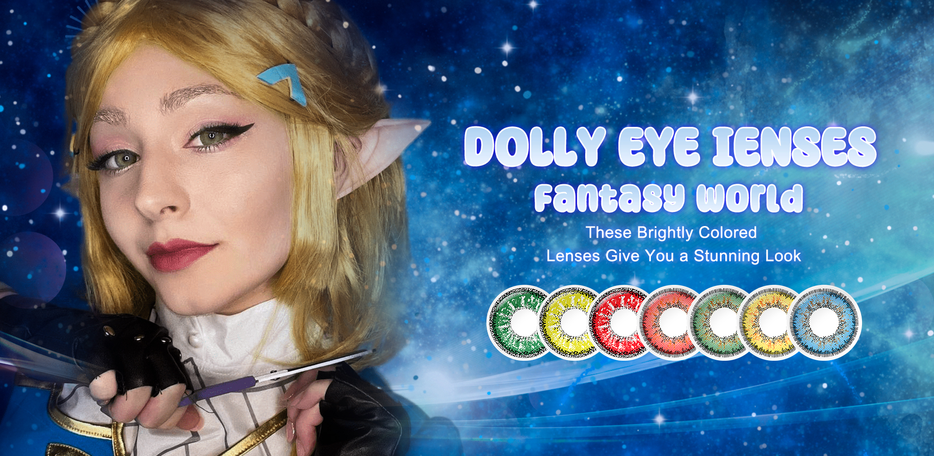 Cosplay Contact Lens Display