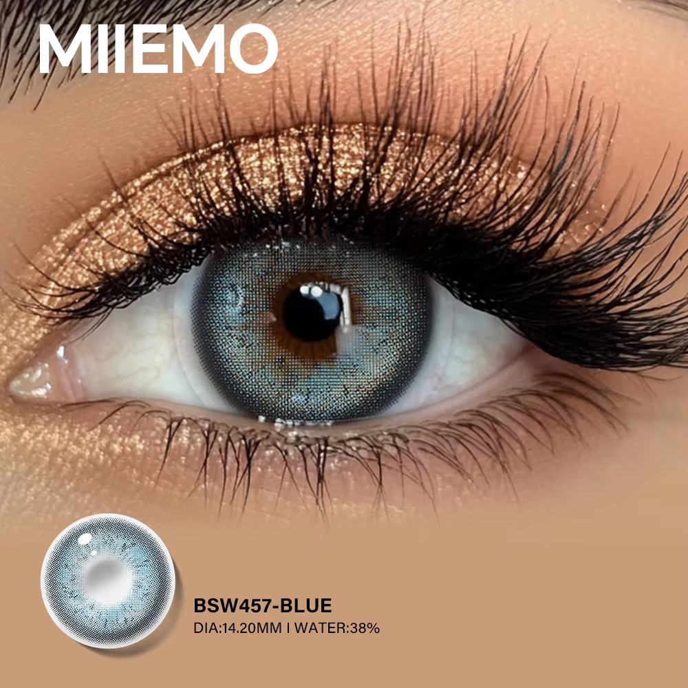 OEM ODM Custom Logo Colored Contact Lenses Private Label Beauty Eye Lenses