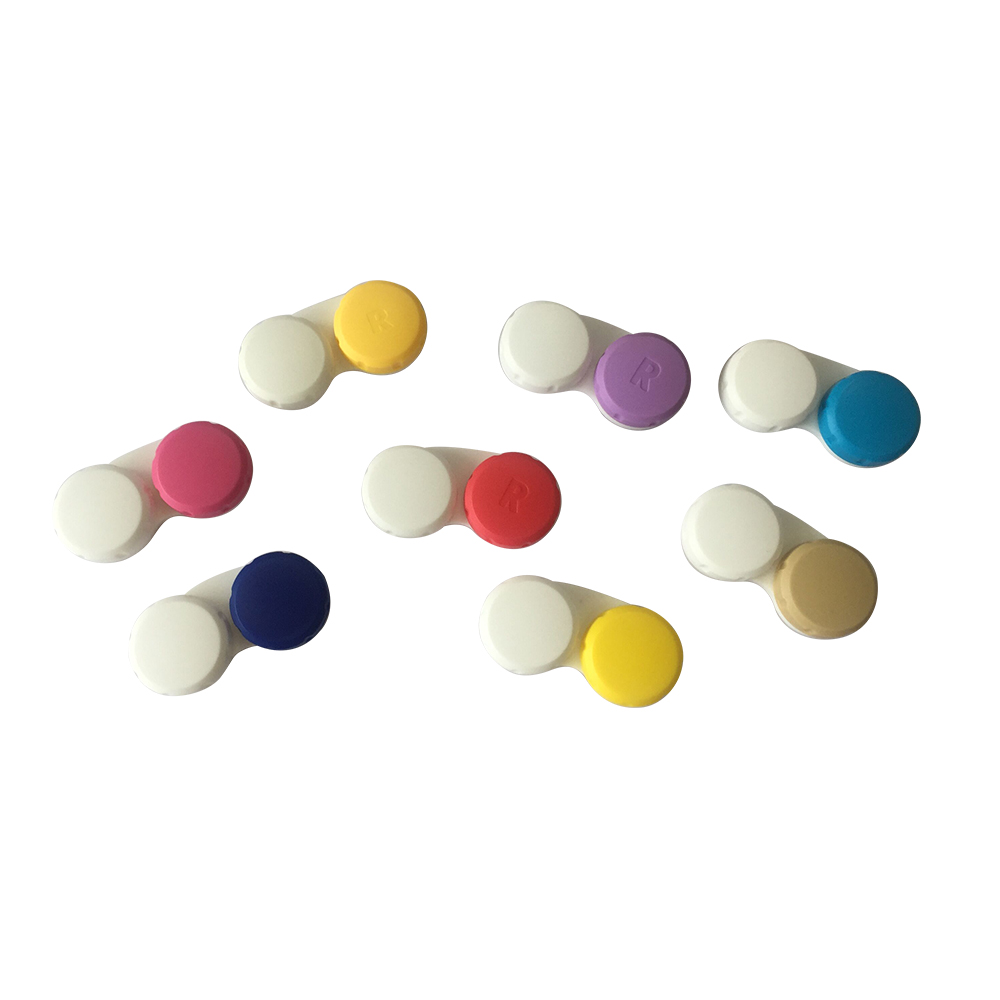 SL-295 Eyekan Factory Custom Colorful Cheap Contact Lens Accessories Plastic Wholesale Eye Contact Lens Box
