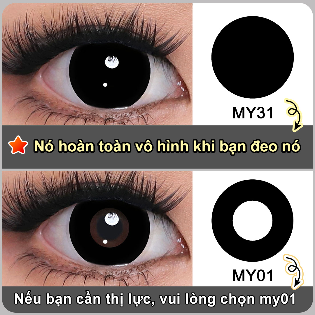Halloween Funny Ghost White Color Contact Lenses Black Vampire Crazy Colored Contact for Cosplay Party Lentilles De Contact