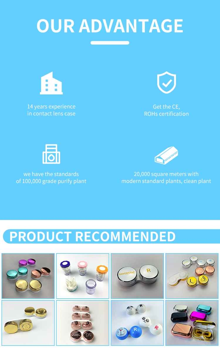 Koncci Chinese Factory New Case for Contact Lenses Contact Lenses Case Eye-opener Wearing Tool A-2