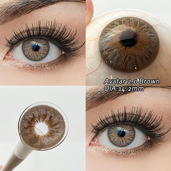 Colored Contact Lenses Wholesale Blue Eye Contact Lenses Natural Color Contact Lenses 14.2mm HEMA OEM ODM Factory Supply Bulk
