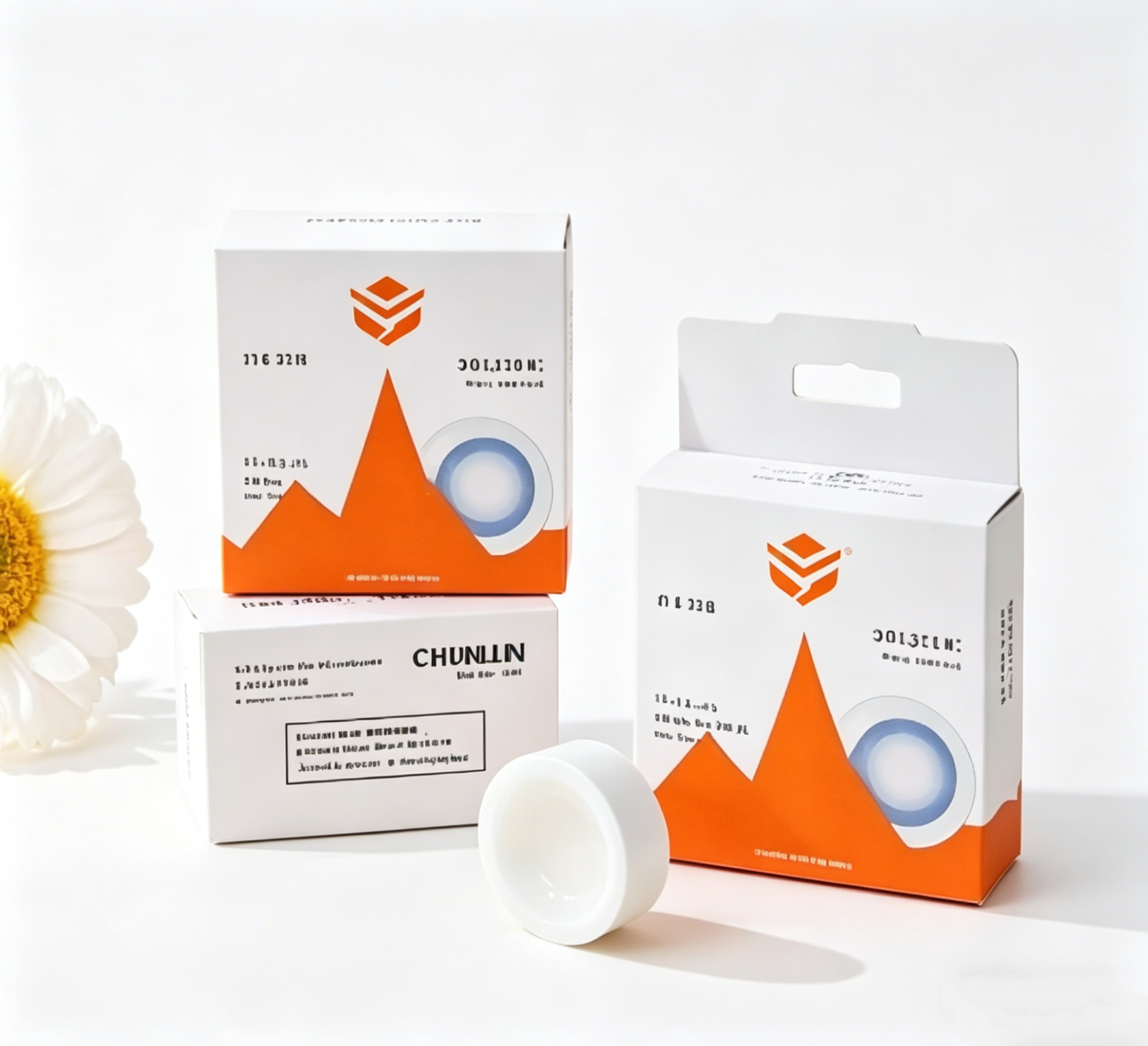 Colored Contact Lenses Paper Box Printing Colored Box for Packaging Wholesale Factoiry Price