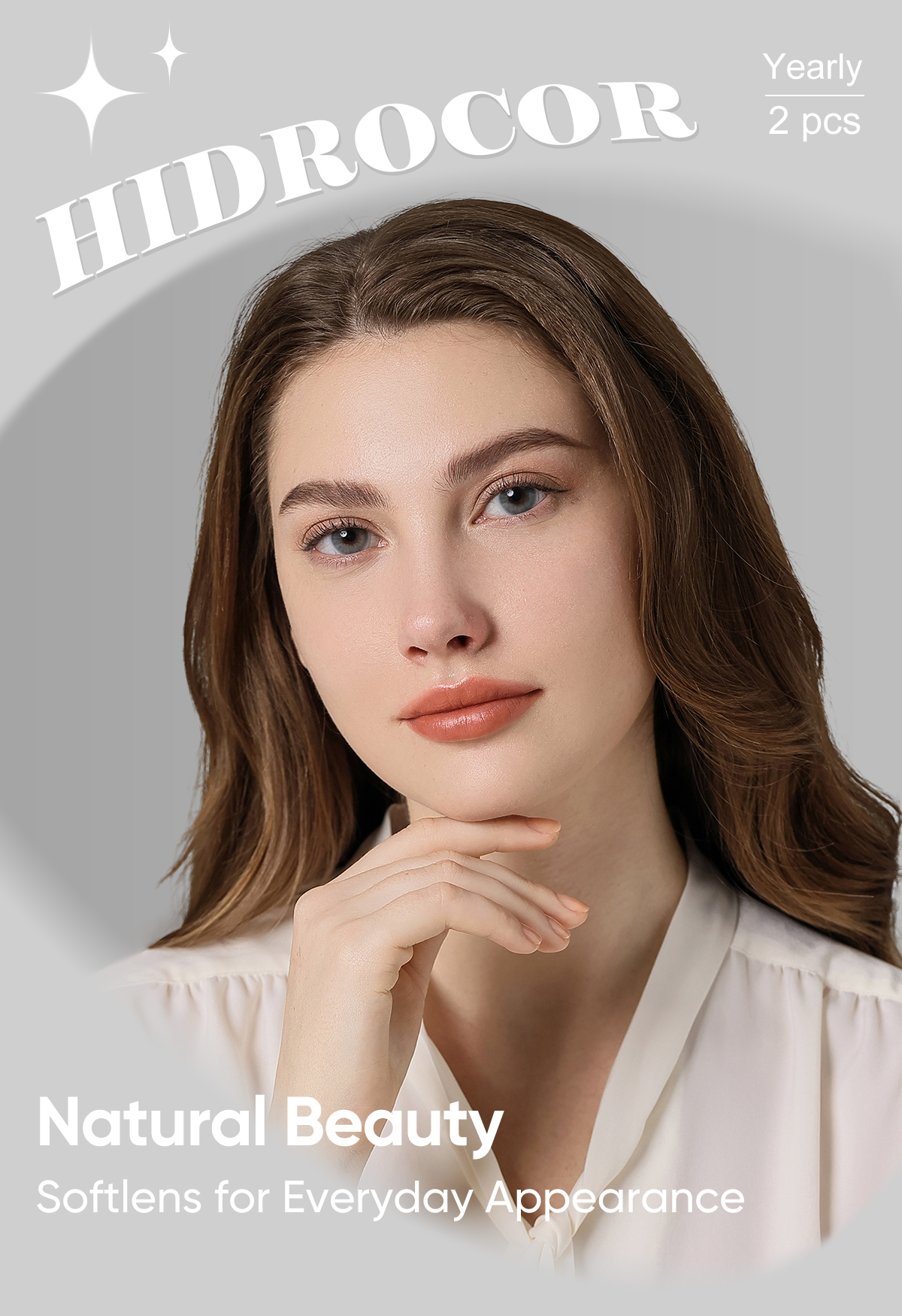 Natural Contact Lens Display