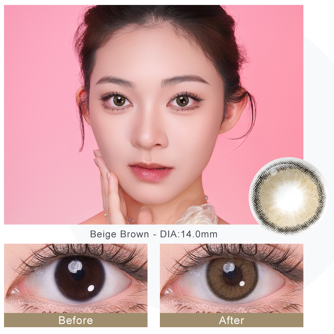 Customized Package Contact Lenses Natural Wholesale Color Contact Lenses OEM Hidrocor Contact Lenses Lentes De Contacto De Color