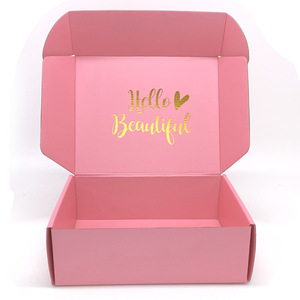 Custom Logo Contact Lens Airplane Packaging Box