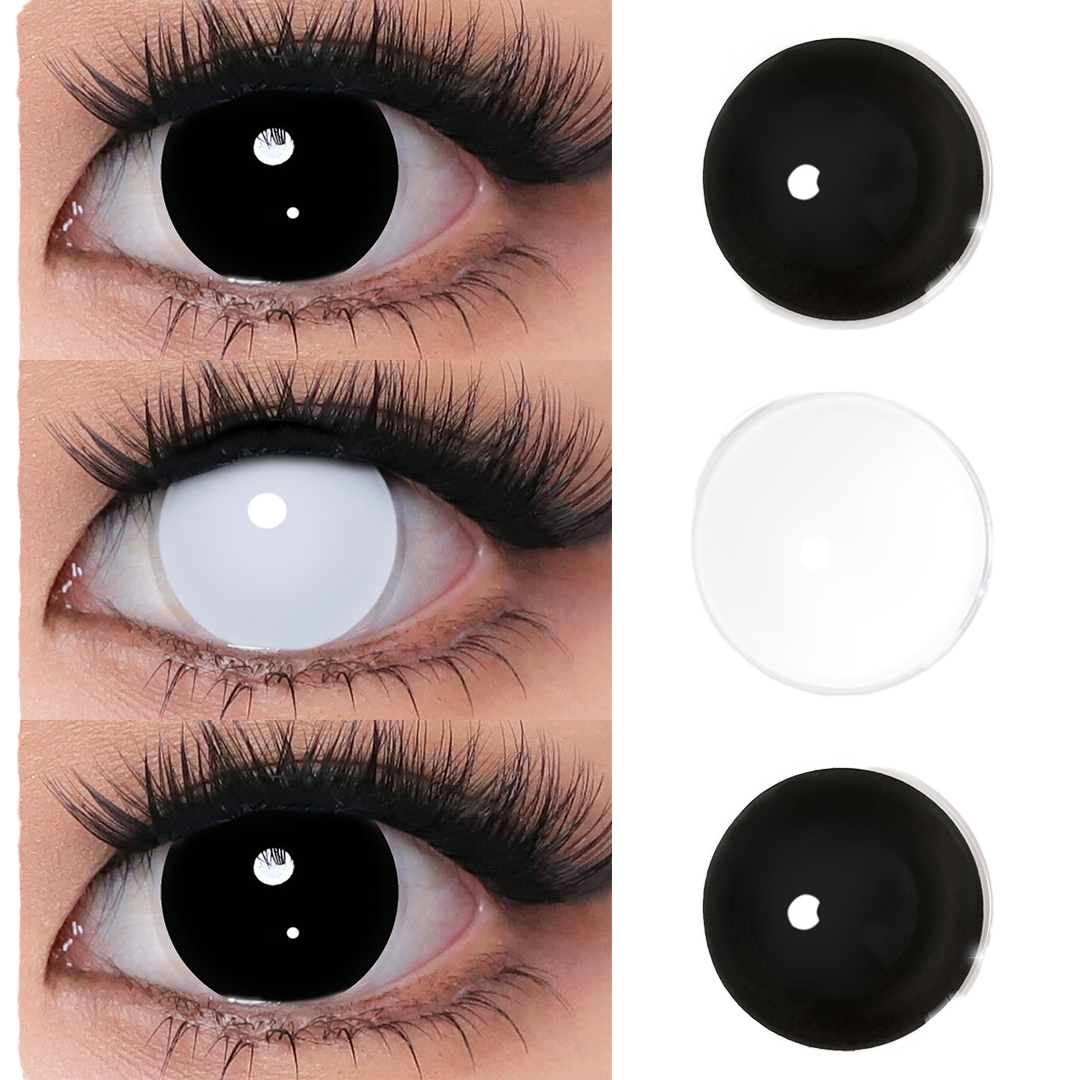 MIIEMO Halloween Crazy Soft Contact Lenses Cosplay Colored Eye Contacts 49 Models