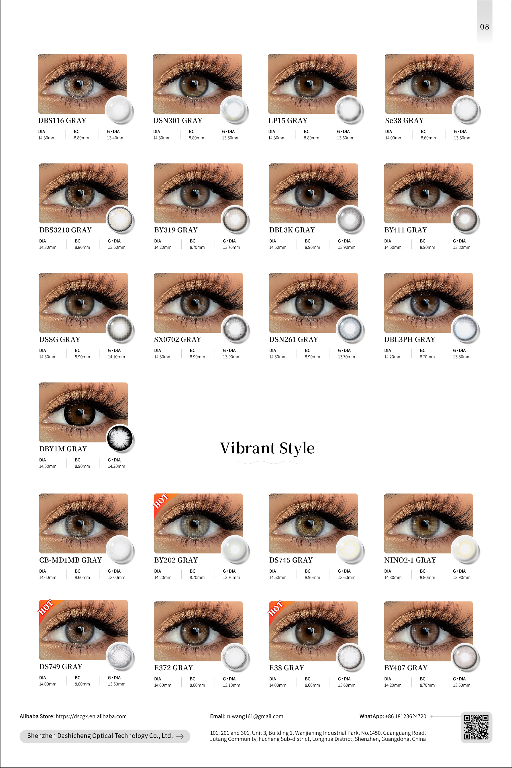 Lens Color Showcase