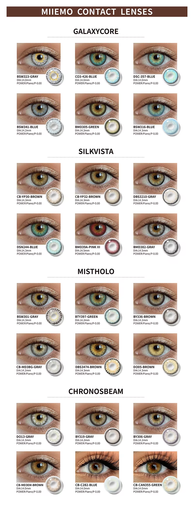 Color Contact Lenses Display 23