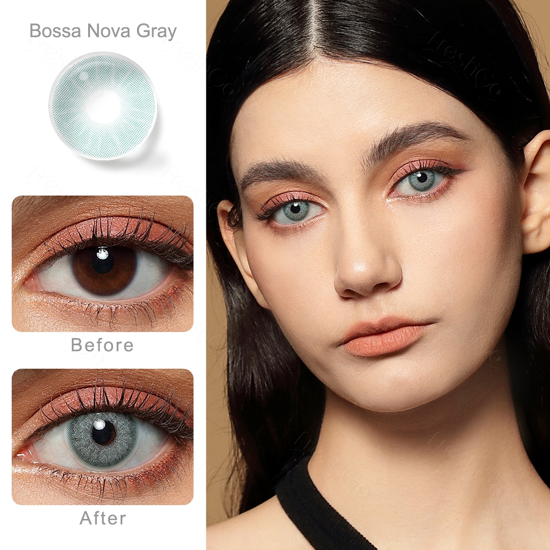 Free Shipping Freshgo Hidrocor Gen 3 Color Contact Lens Colored Contacts Lenses Eye Contact Blue Lentes De Contacto
