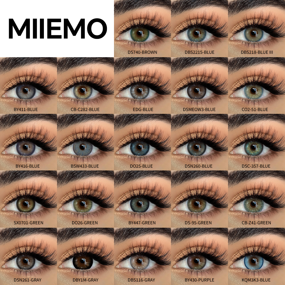 For MIIEMO Pro Penni Soft Natural Colored Contact Lenses Private Label Cosmetic Wholesale Color Contact Lens