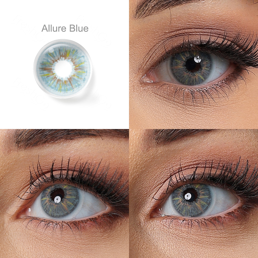 Free Shipping Freshgo Broadway Color Contact Lenses Natural Gray Color Contact Lens Lentes De Contacto Yearly Colored Contact