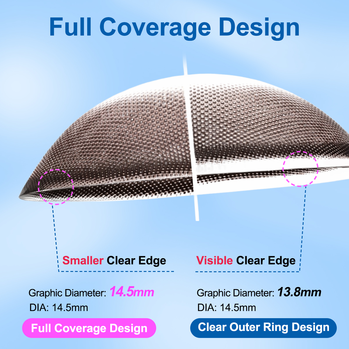 Free Shipping Magister Full Coverage Design Contact Lens Lumina Colored Contact Lenses 6 Months Eye Contact 14.5mm Eye Lens