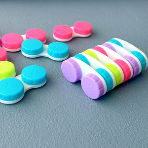 Candy Color Portable Travel Contact Lens Case