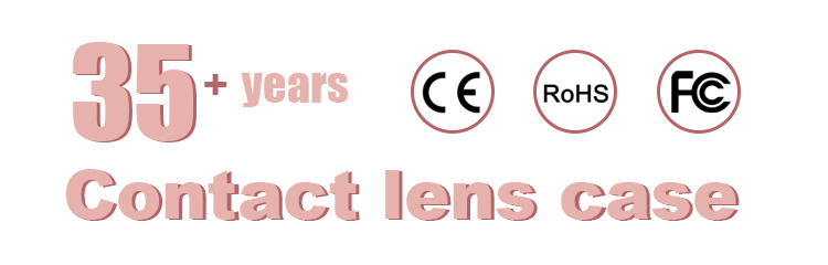 SL-295 Eyekan Factory Custom Colorful Cheap Contact Lens Accessories Plastic Wholesale Eye Contact Lens Box