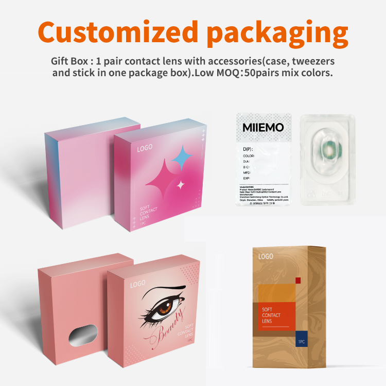 Pseyeche Halloween 22mm Sclera Contact Lenses Black and White Full Eye Soft Hardness for Cosplay Korea